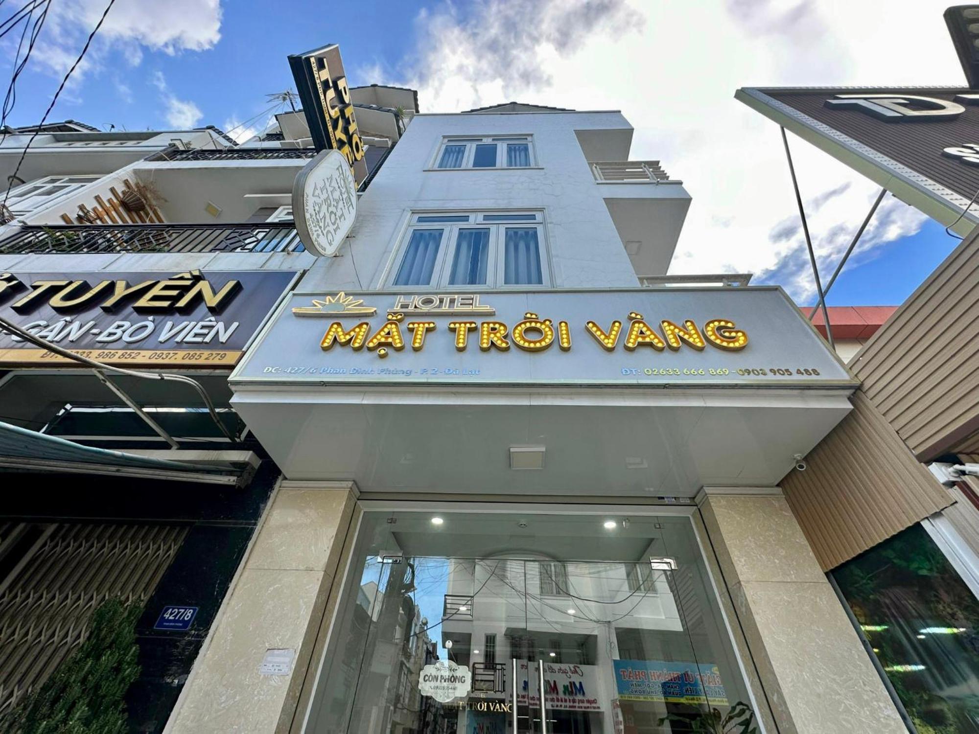 Mat Troi Vang Dalat Hotel Exterior foto