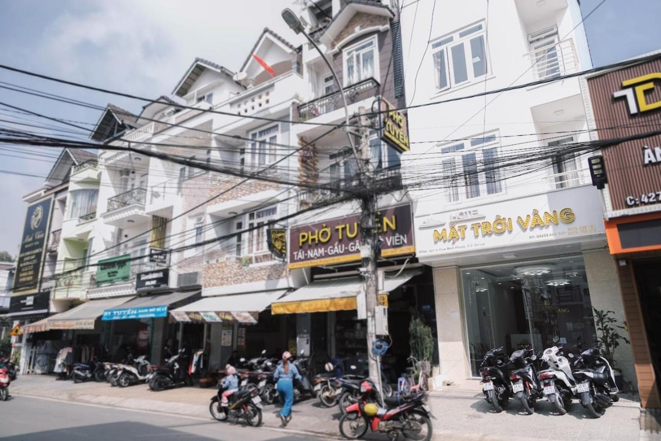 Mat Troi Vang Dalat Hotel Exterior foto
